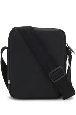 Strukturierte Reporter-Tasche mit tonalem Logo