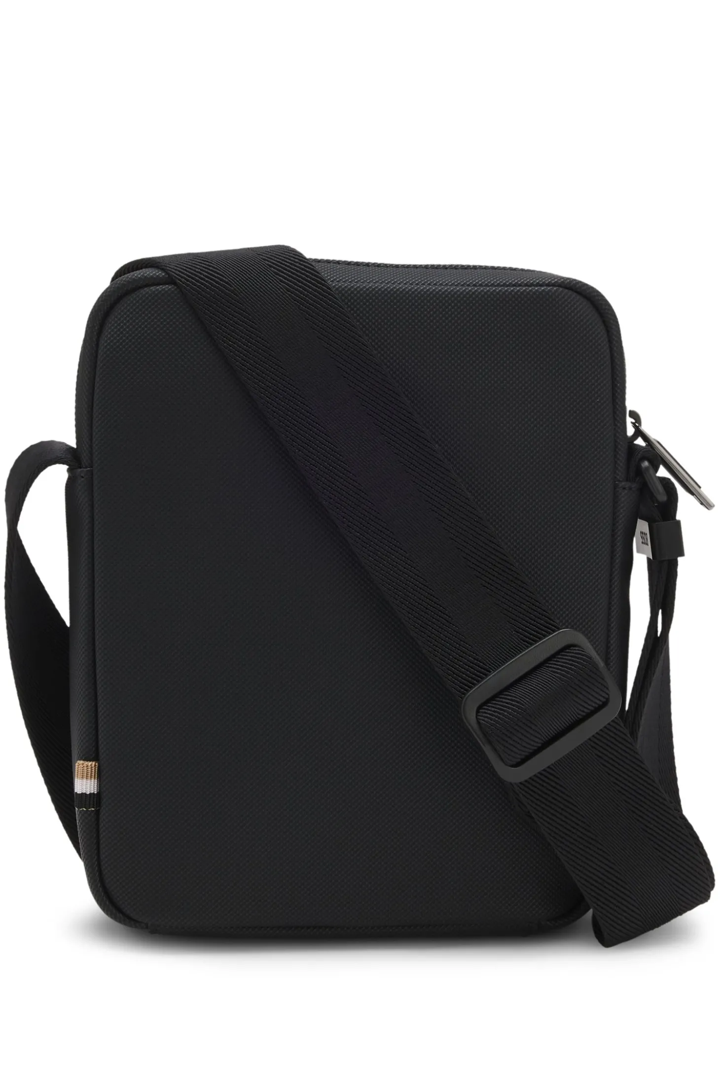 Strukturierte Reporter-Tasche mit tonalem Logo