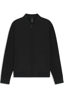 Sweatjacke mit Reißverschluss und gepolsterter Vorderseite