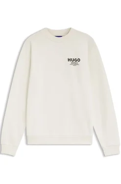 Sweatshirt aus Baumwoll-French-Terry mit markantem Logo-Print