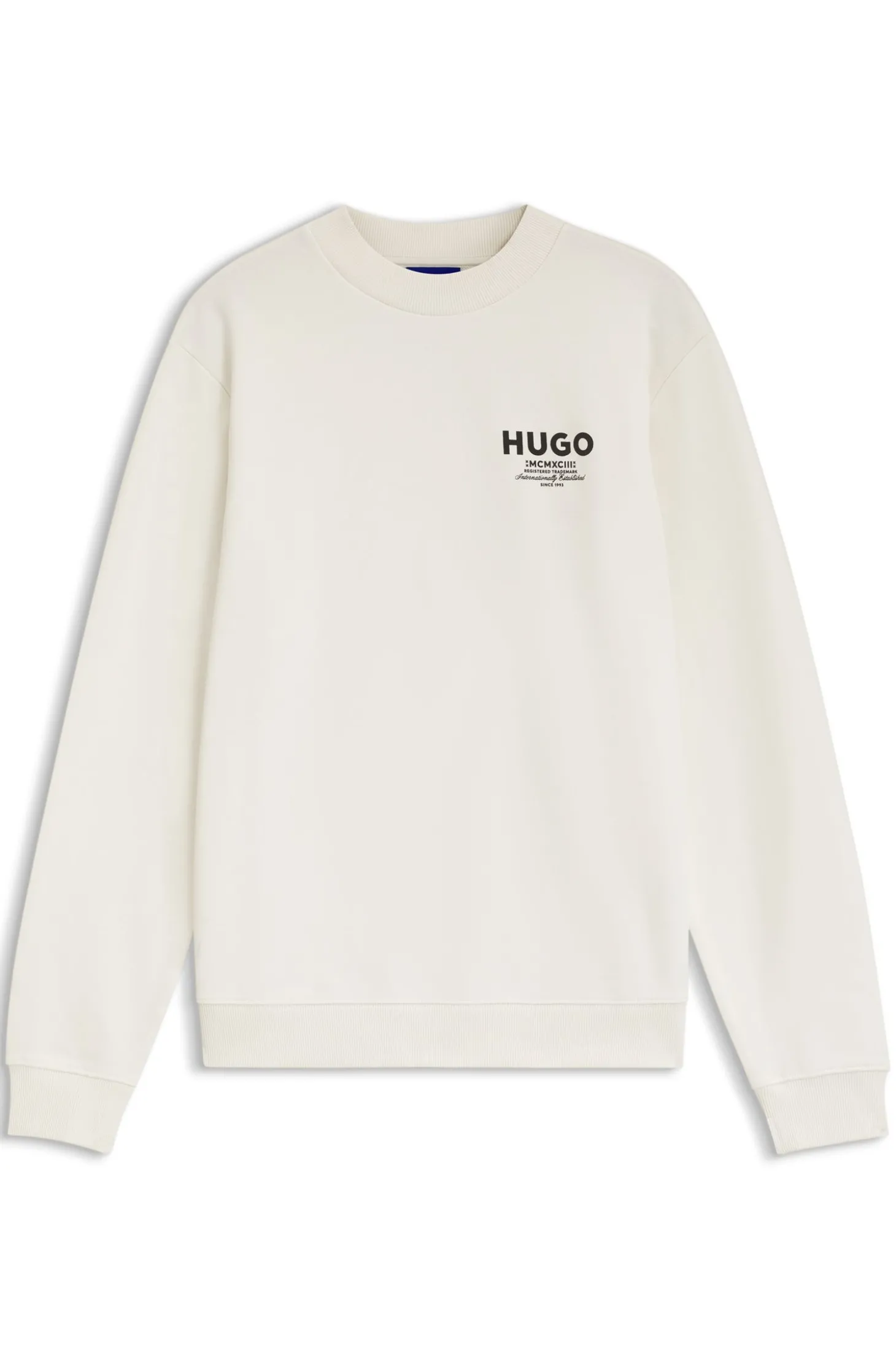 Sweatshirt aus Baumwoll-French-Terry mit markantem Logo-Print