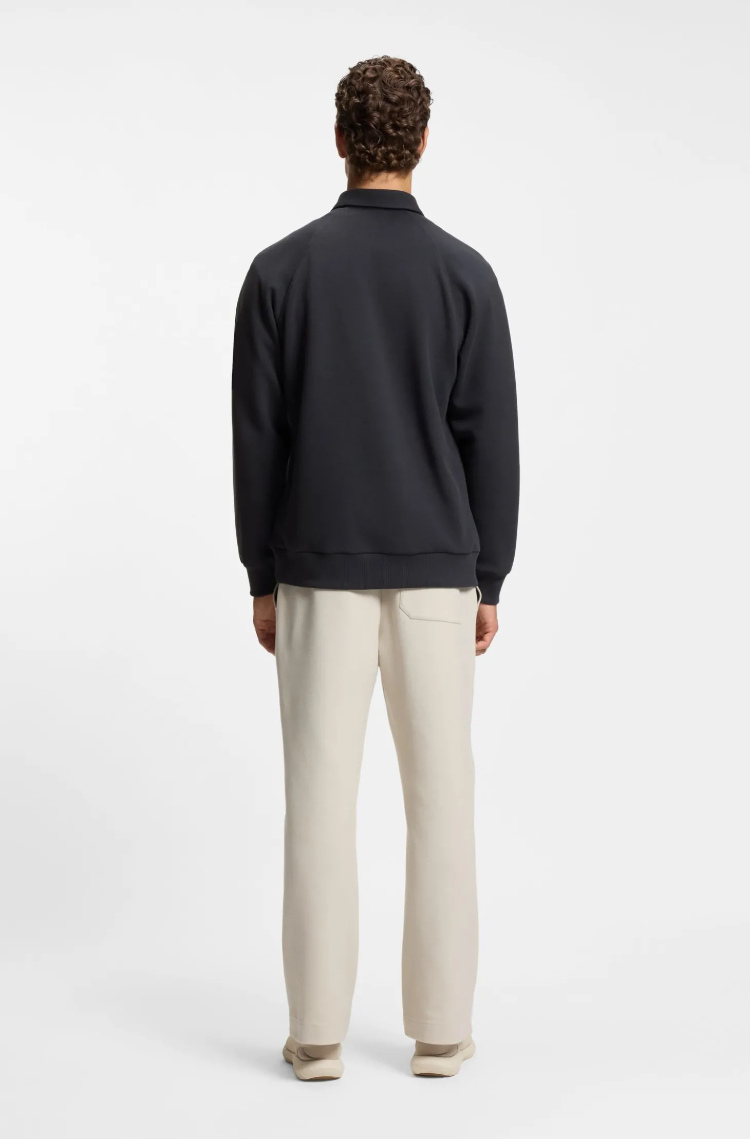 Sweatshirt aus Baumwoll-Mix mit Tennis-Artwork