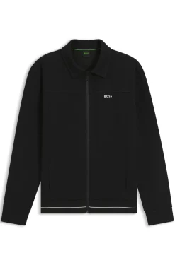 Sweatshirt aus Baumwoll-Mix mit Logo-Stickerei