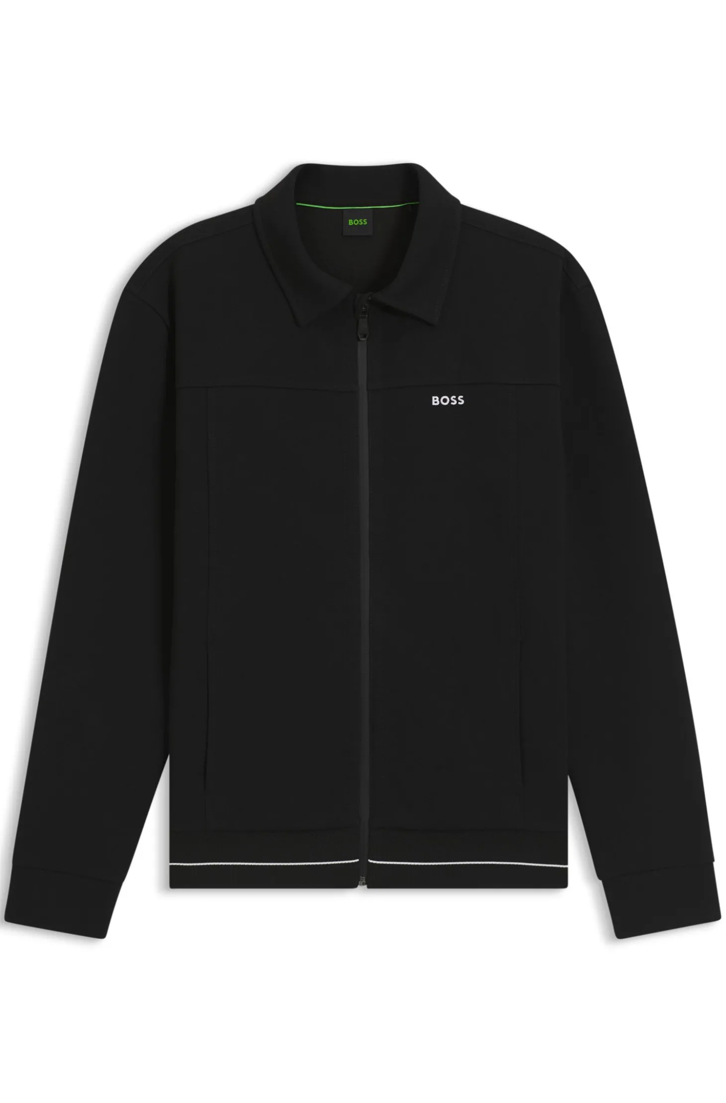 Sweatshirt aus Baumwoll-Mix mit Logo-Stickerei