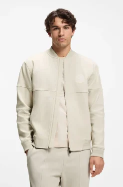 Sweatshirt aus Baumwoll-Mix mit Tennis-Logo