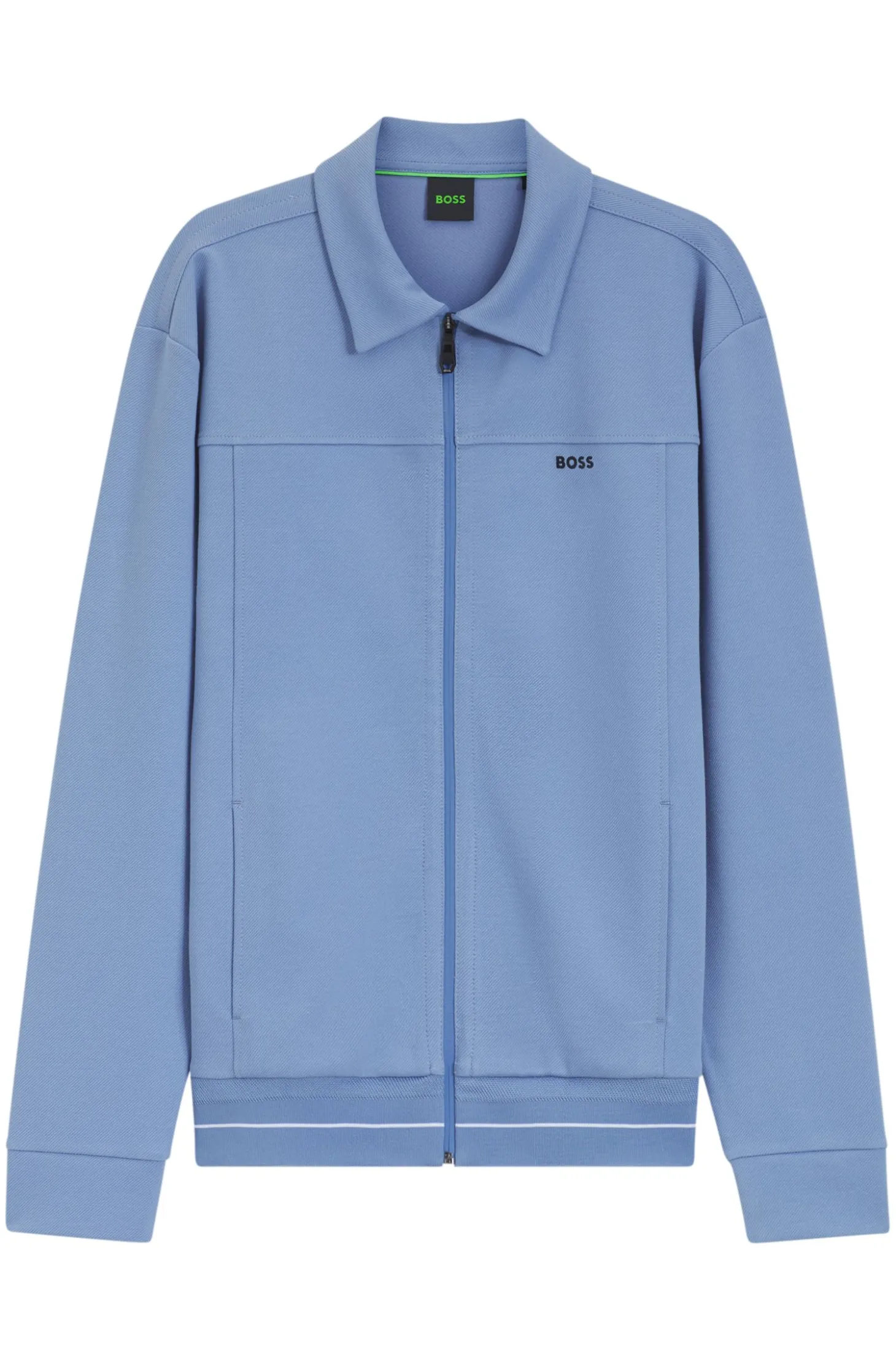 Sweatshirt aus Baumwoll-Mix mit Logo-Stickerei