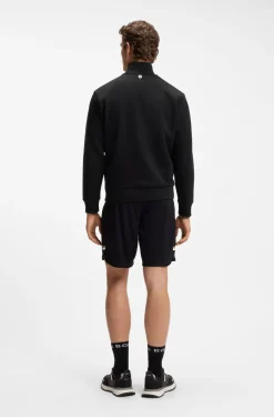 Sweatshirt aus Baumwoll-Mix mit Tennis-Artwork