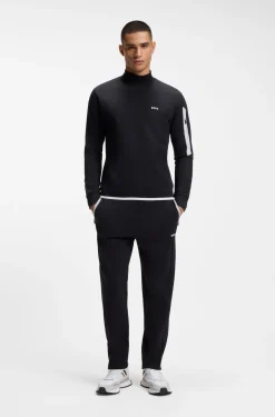 Sweatshirt aus Baumwoll-Mix mit Rundhalsausschnitt