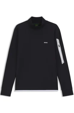 Sweatshirt aus Baumwoll-Mix mit Rundhalsausschnitt