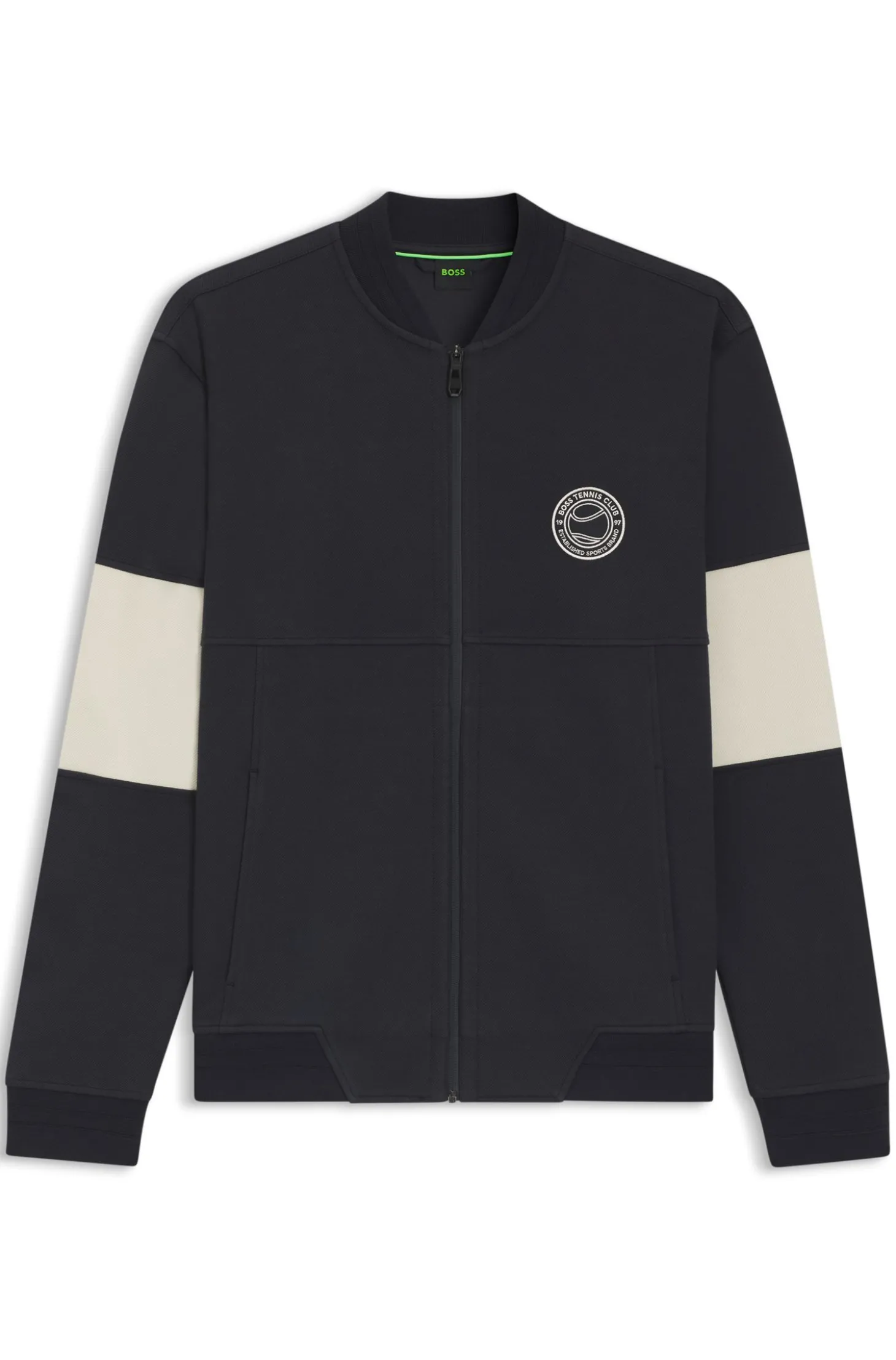 Sweatshirt aus Baumwoll-Mix mit Tennis-Logo