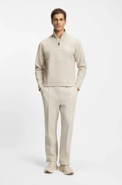 Sweatshirt aus Baumwoll-Mix mit Tennis-Logo
