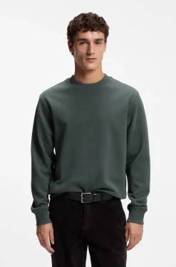 Sweatshirt aus Baumwoll-Terry mit Logo-Print