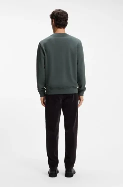 Sweatshirt aus Baumwoll-Terry mit Logo-Print