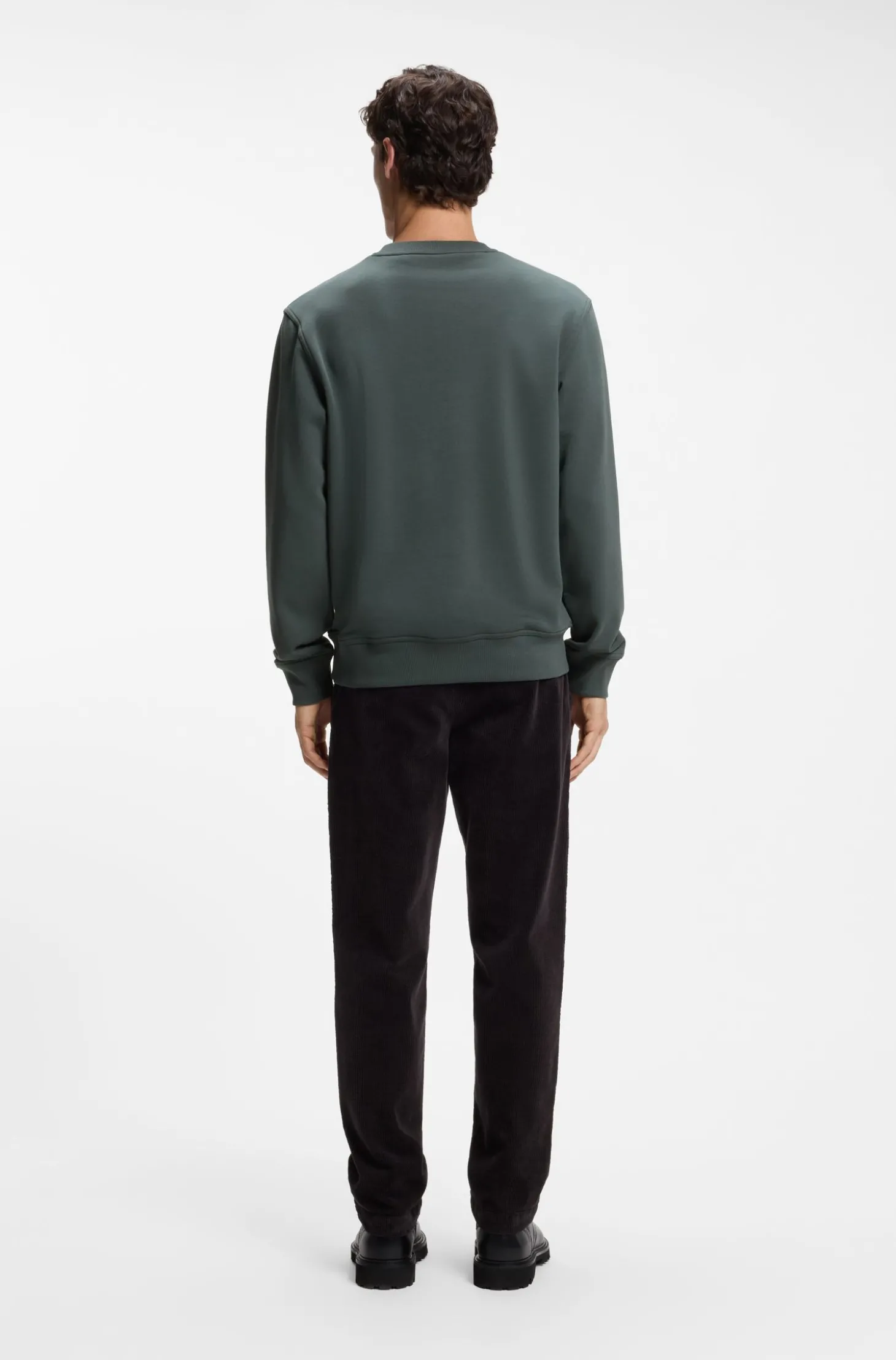 Sweatshirt aus Baumwoll-Terry mit Logo-Print