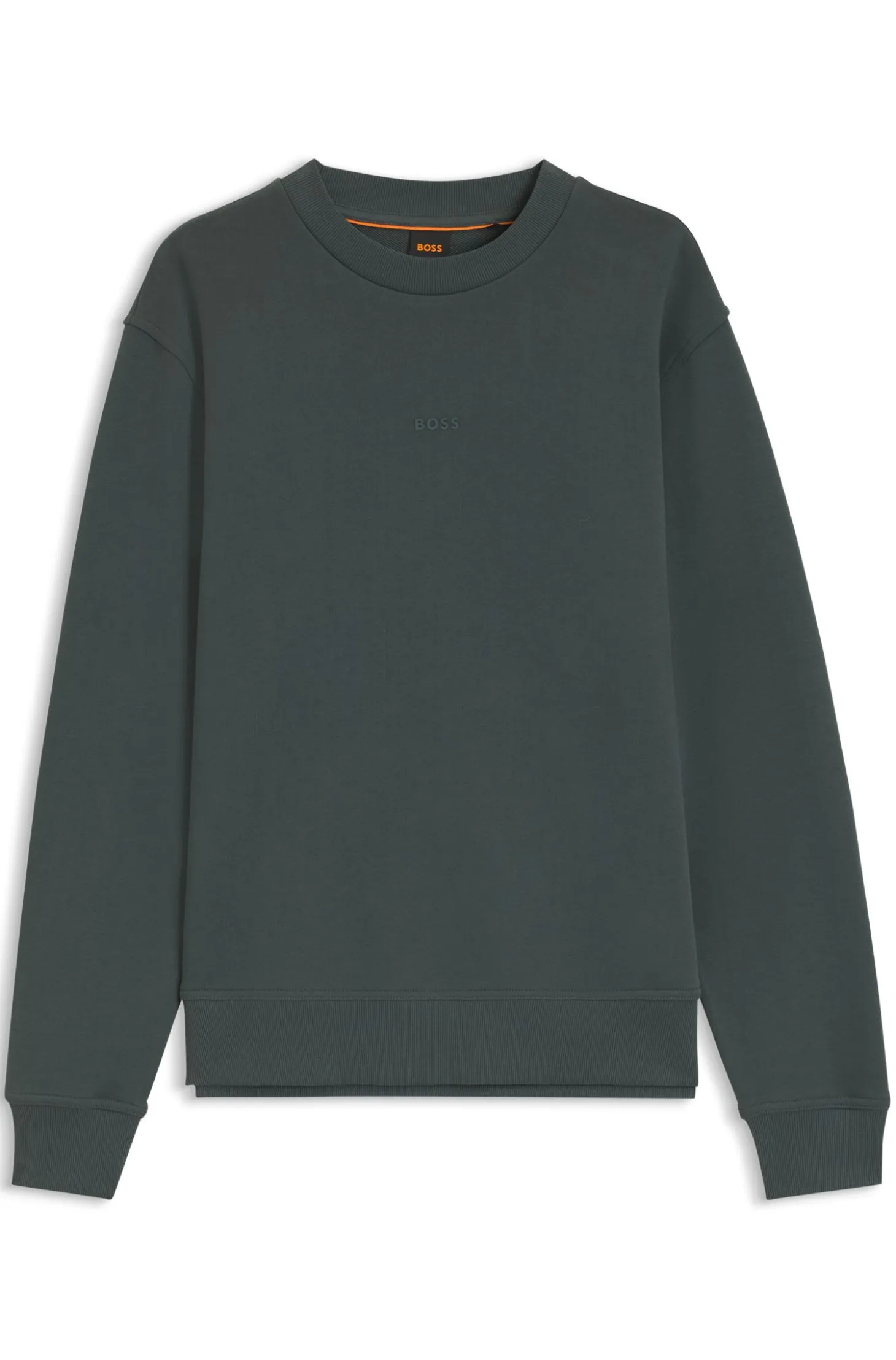 Sweatshirt aus Baumwoll-Terry mit Logo-Print