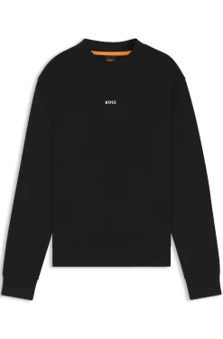 Sweatshirt aus Baumwoll-Terry mit Logo-Print