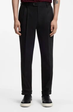 Tapered-Fit Hose aus elastischem Baumwoll-Twill