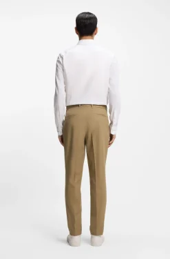 Tapered-Fit Hose aus elastischem Baumwoll-Twill