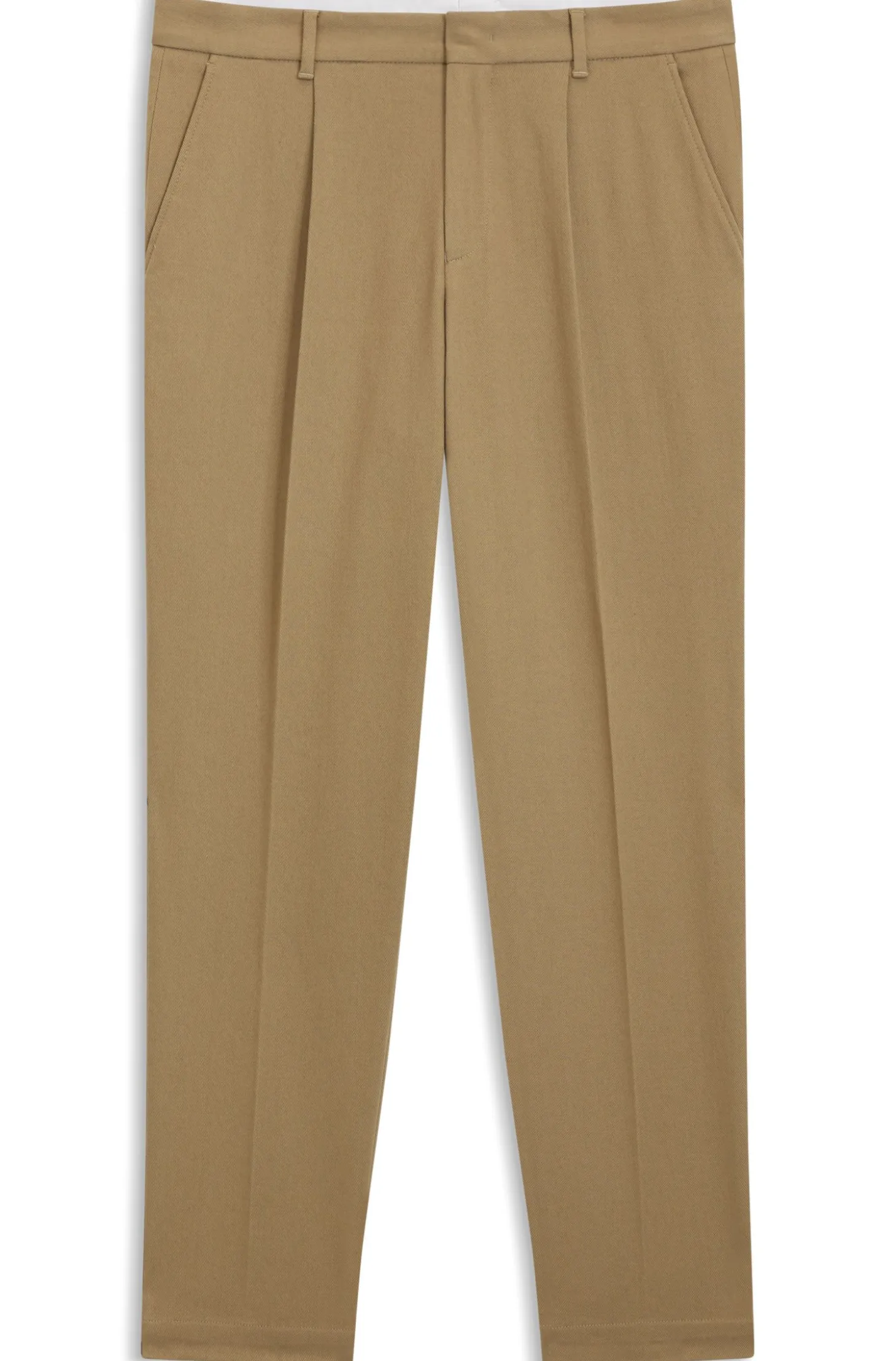 Tapered-Fit Hose aus elastischem Baumwoll-Twill