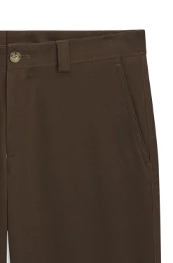 Tapered-Fit Hose aus gebürsteter Stretch-Baumwolle