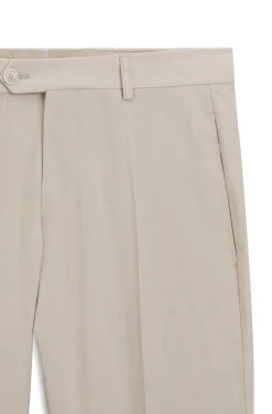 Tapered-Fit Hose aus Schurwolle mit Seide
