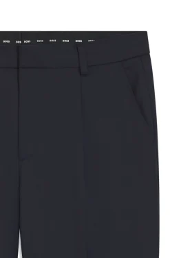 Tapered-Fit Hose aus Schurwoll-Serge