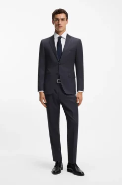 Tapered-Fit Hose aus Schurwoll-Serge