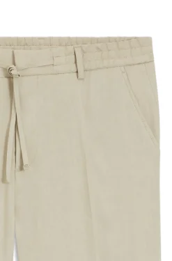 Tapered-Fit Hose aus waschbarem Tech-Leinen
