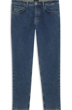 Tapered-Fit Jeans aus bequemem Stretch-Denim