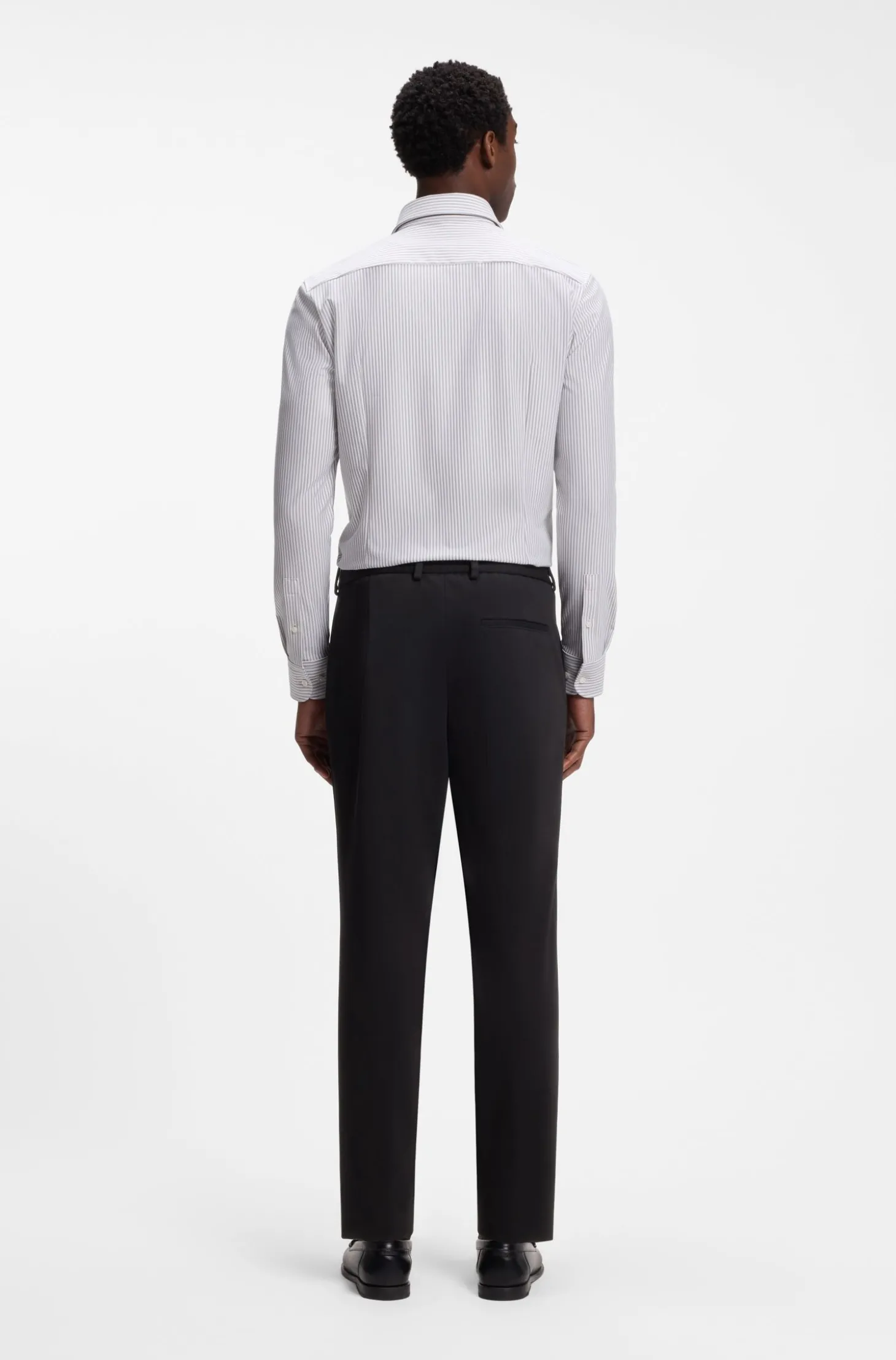 Tapered-Fit Jersey-Hose aus Baumwoll-Mix