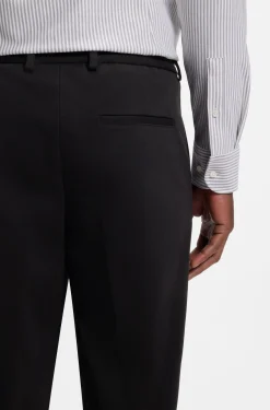 Tapered-Fit Jersey-Hose aus Baumwoll-Mix