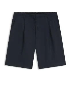 Tapered-Fit Shorts aus Leinen