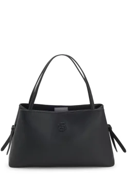 Tote Bag aus genarbtem Kunstleder mit Double-B-Monogramm