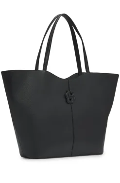 Tote Bag aus genarbtem Leder mit Double-B-Monogramm