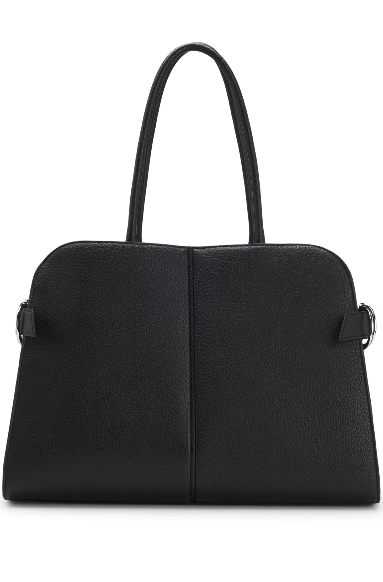 Tote Bag aus Kunstleder mit Logo-Prägung