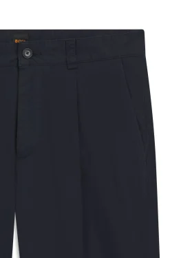 Traveller Hose aus elastischer Baumwoll-Popeline