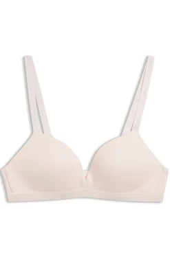 Triangel-BH aus Stretch-Jersey mit Logo-Riemchen