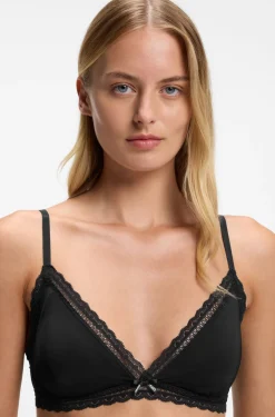 Triangel-BH mit Spitzendetails