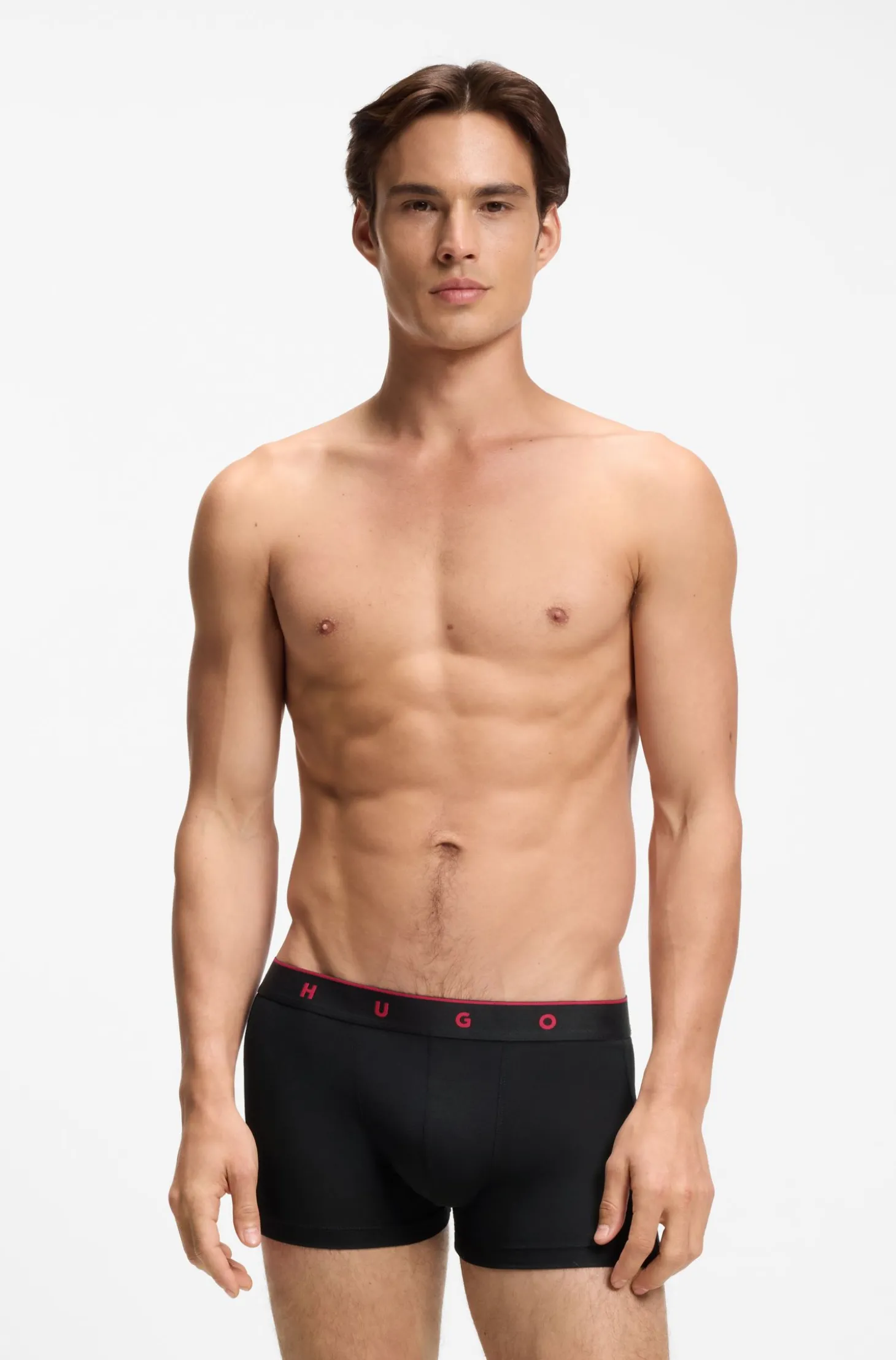 Trunks aus Jacquard mit außenliegendem Bund