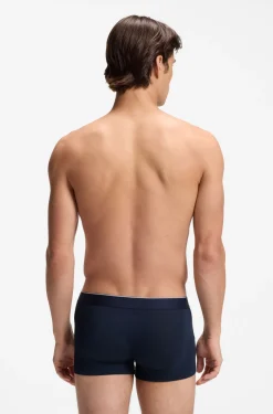 Trunks aus Jacquard mit außenliegendem Bund