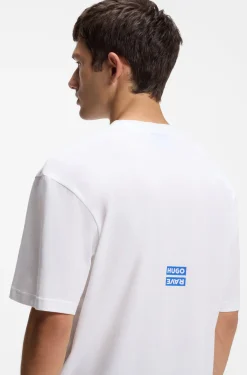 T-Shirt aus Baumwolle mit Grafik-Print