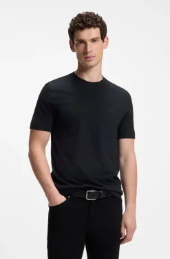 T-Shirt aus Baumwoll-Jersey mit Logo-Detail