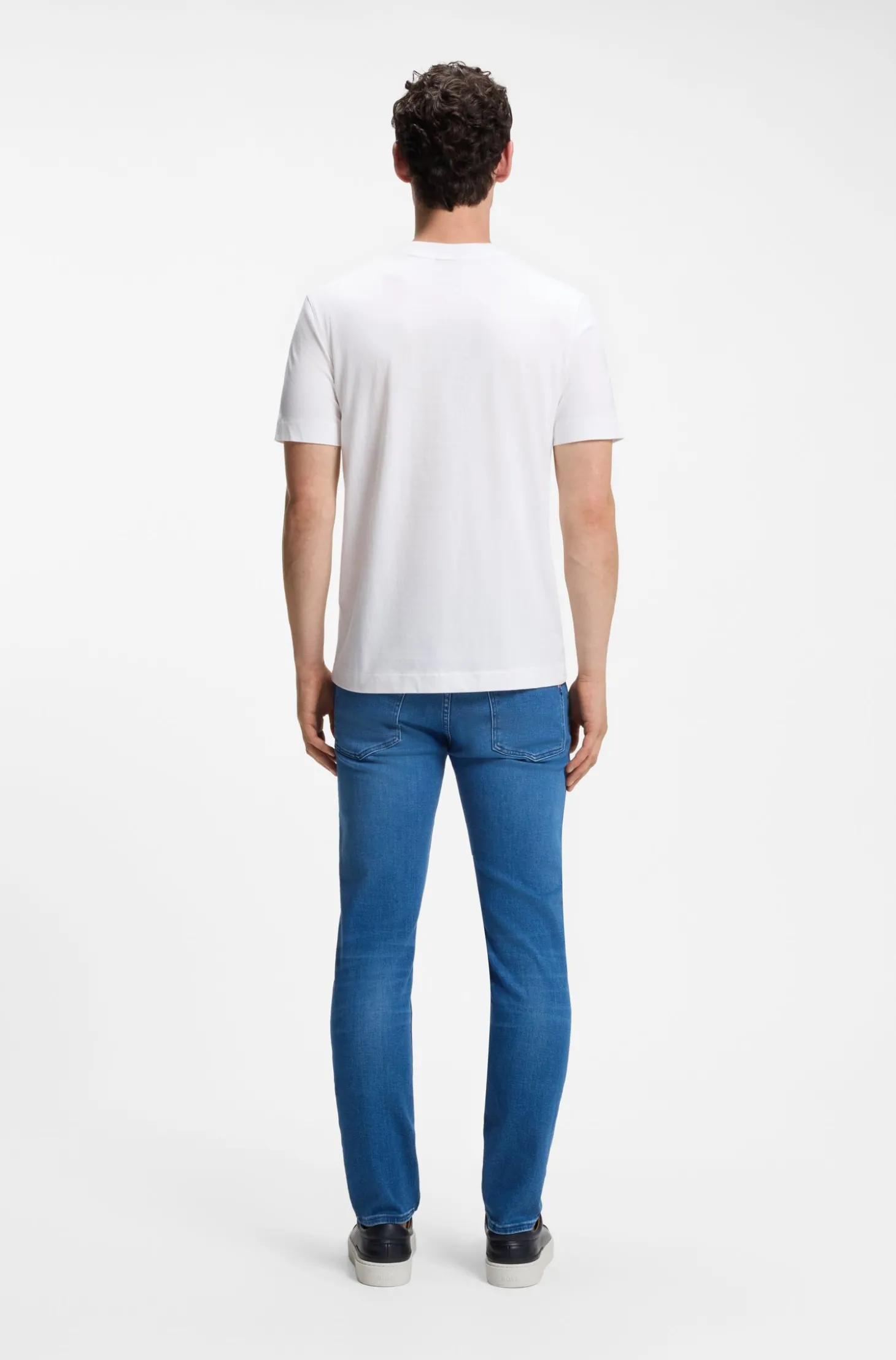 T-Shirt aus Baumwoll-Jersey mit Logo-Detail