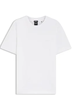 T-Shirt aus Baumwoll-Jersey mit Logo-Detail