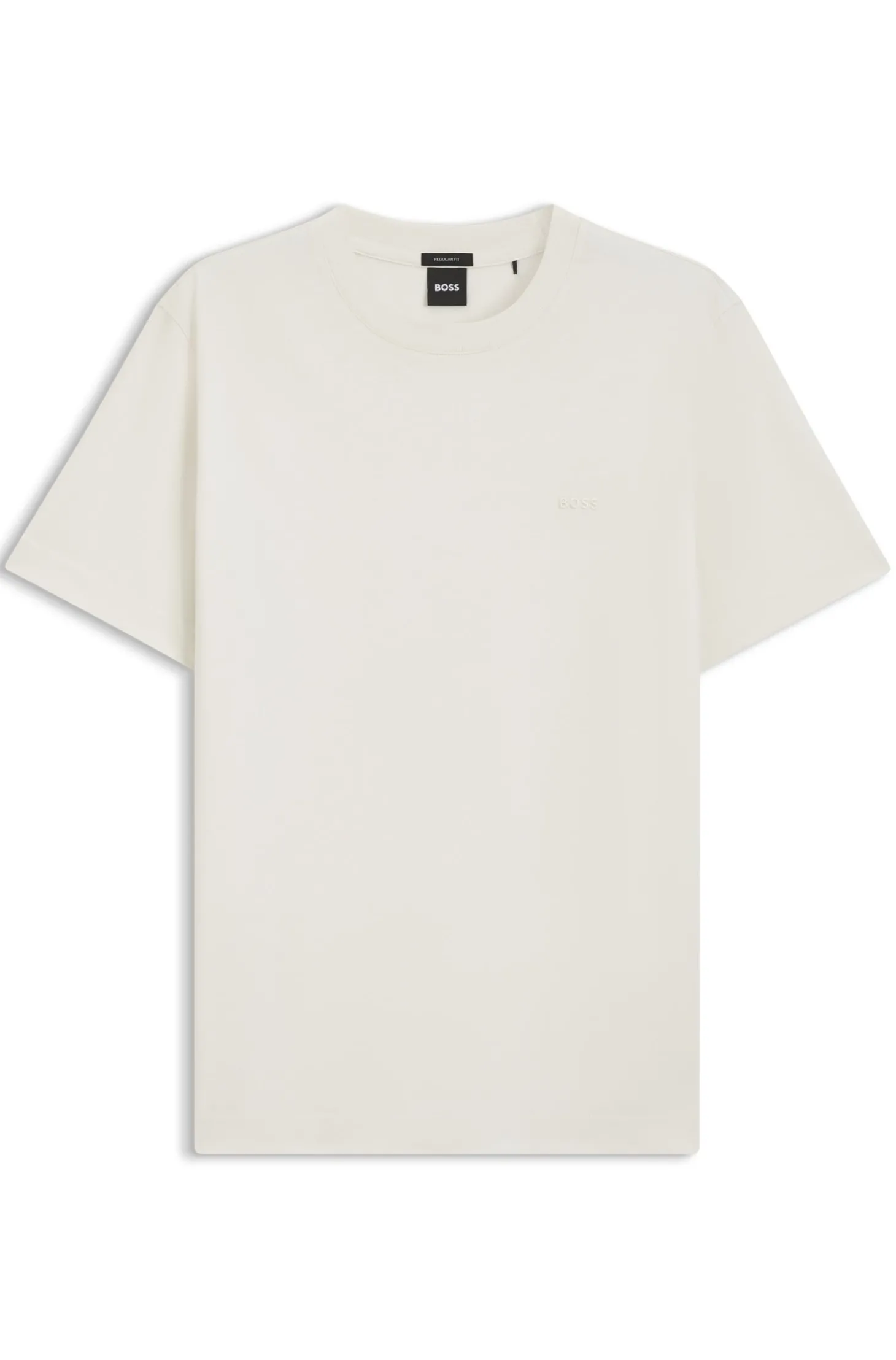T-Shirt aus Baumwoll-Jersey mit Logo-Detail