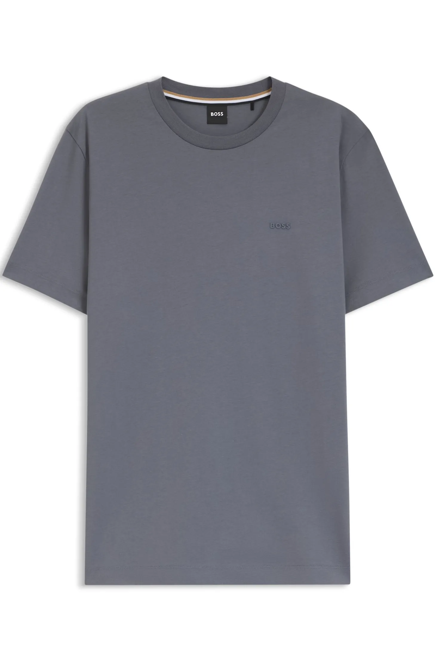 T-Shirt aus Baumwoll-Jersey mit Logo-Detail