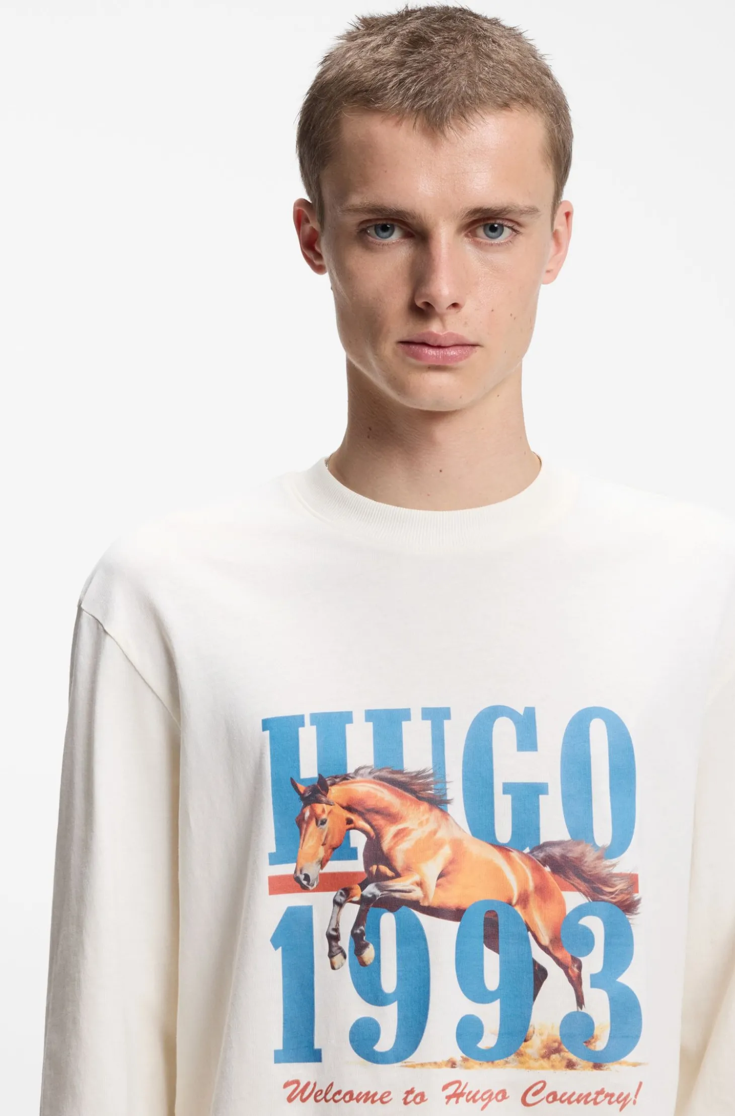 T-Shirt aus Baumwoll-Jersey mit Grafik-Print