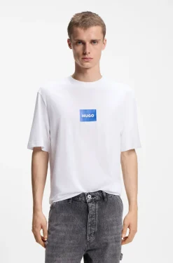 T-Shirt aus Baumwoll-Jersey mit Logo-Print