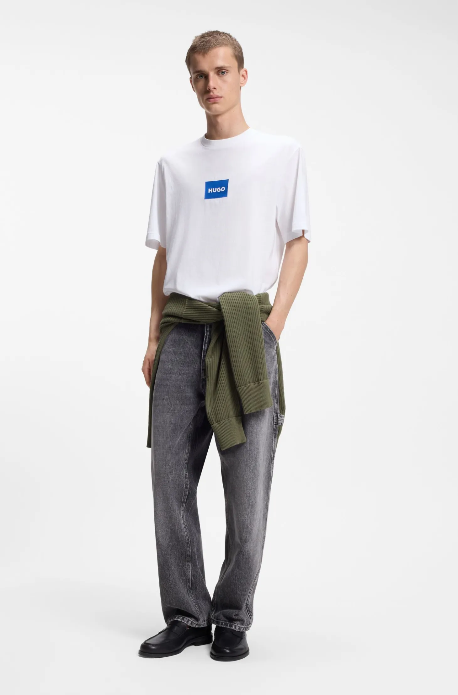 T-Shirt aus Baumwoll-Jersey mit Logo-Print