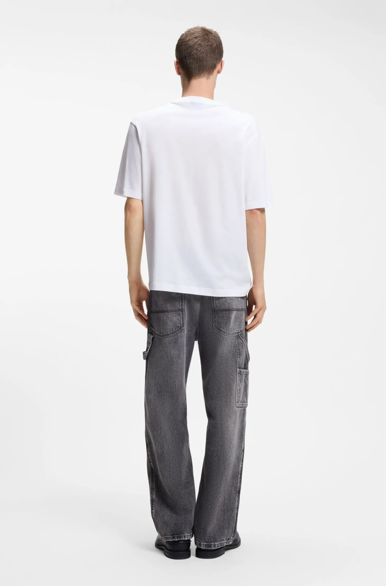 T-Shirt aus Baumwoll-Jersey mit Logo-Print